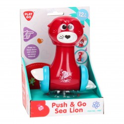 Attīstoša rotaļlieta jūras lauva PlayGo Push & Go Sea Lion 1780