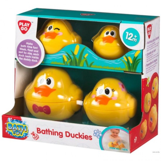 Vannas komplekts pīles PlayGo Bathing Duckies 1975