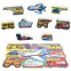 Attīstoša spēle puzle PlayGo Air&Land Craft Puzzle 1995