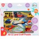 Attīstoša spēle puzle PlayGo Air&Land Craft Puzzle 1995
