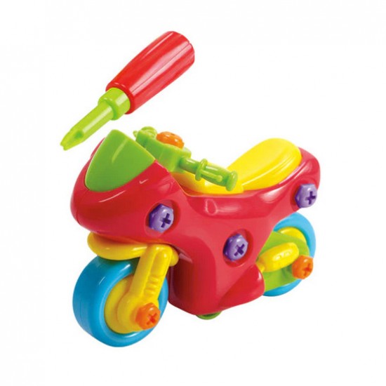 Bērnu konstruktors motocikls PlayGo Junior Mechanic Motor Bike 2009