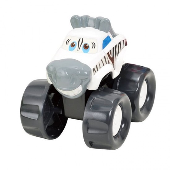Automašīna - transports PlayGo Car Animals (Tiger, Hippo, Zebra, Bull) assorted 20265