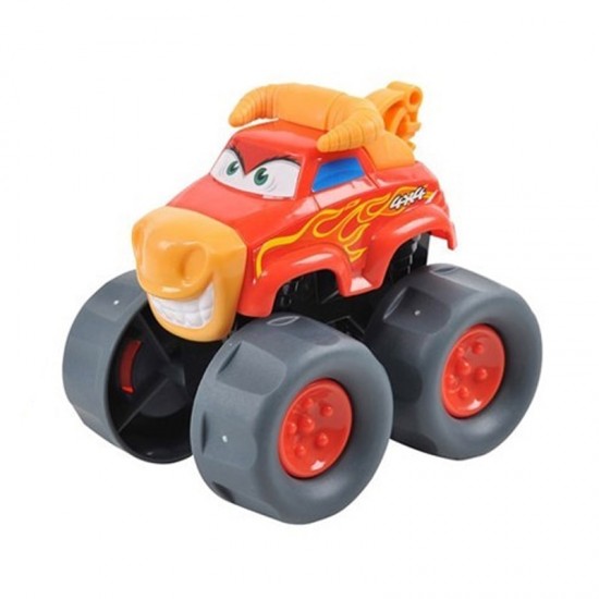 Automašīna - transports PlayGo Car Animals (Tiger, Hippo, Zebra, Bull) assorted 20265