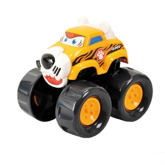 Automašīna - transports PlayGo Car Animals (Tiger, Hippo, Zebra, Bull) assorted 20265
