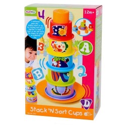 Piramīdas tornis PlayGo Learning Cups 2395