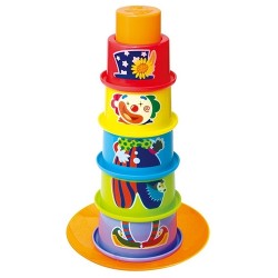 Piramīdas tornis PlayGo Learning Cups 2395
