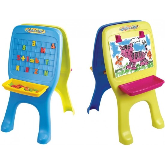 Zīmēšanas tāfele (dēlis) PlayGo Alphabet&Drawing Board 7375