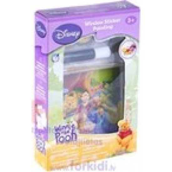 Stikla krāsas Play Go Window Sticker Painting Winnie the Pooh 78506