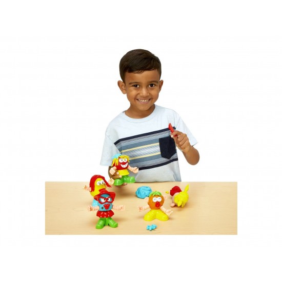 Veidošanas komplekts PlayGo Funny Family Dough Set 8384