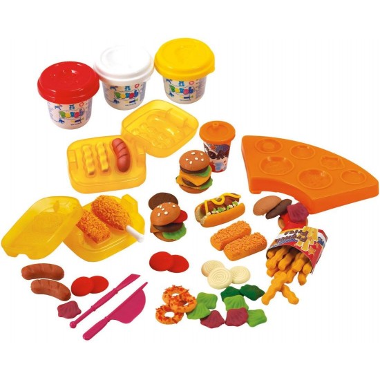 Veidošanas komplekts PlayGo Burger Dough Set 8584