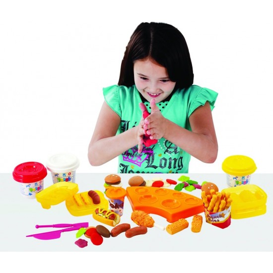 Veidošanas komplekts PlayGo Burger Dough Set 8584