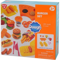 Veidošanas komplekts PlayGo Burger Dough Set 8584