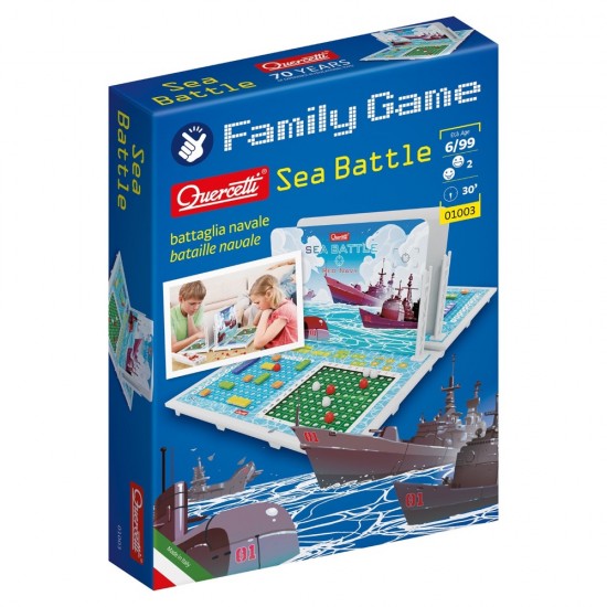 Galda spēle - Jūras Kauja Quercetti Sea Battle Family Game 1003