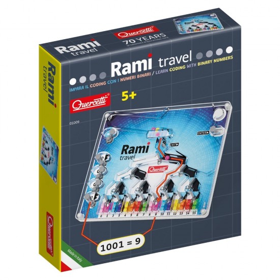 Galda spēle Quercetti Mini Rami Travel 1009