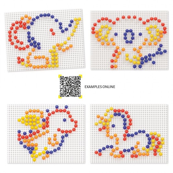Quercetti Fantacolor Tab Basic 100 Pegs 2122