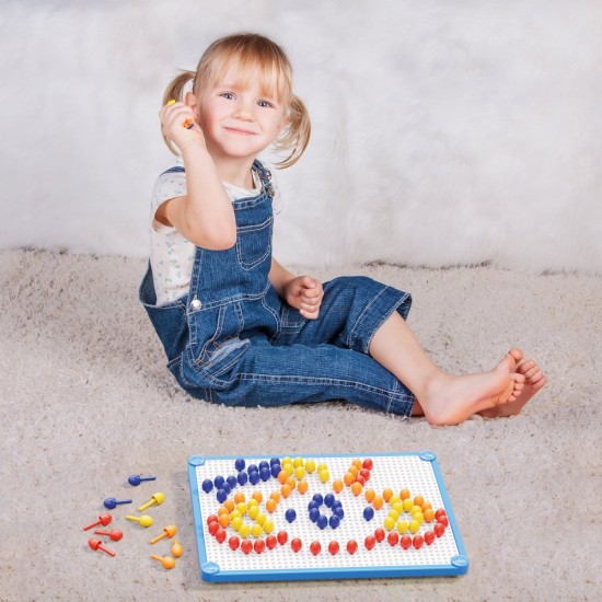 Quercetti Fantacolor Tab Basic 100 Pegs 2122