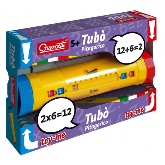 Spēle reizināšanas tabula Quercetti Tubo Pitagorico 2561