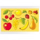 Zīmēšanas trafareti Quercetti Stencils Fruits&Vegetables 2612