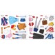 Spēle ar magnētiem Quercetti Magnetic Fashion Game Anna 2925