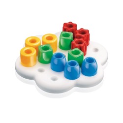 Mozaīka - konstruktors Quercetti Geokid Chunky Peggy 4162