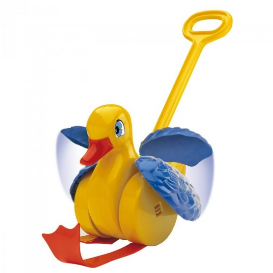 Stumjama rotaļlieta ar kātu Quercetti Quack and Flap 4180
