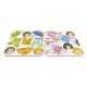 Spēle ar magnētiem Quercetti Dressy Baby Basic Magnetic Puzzle 4425