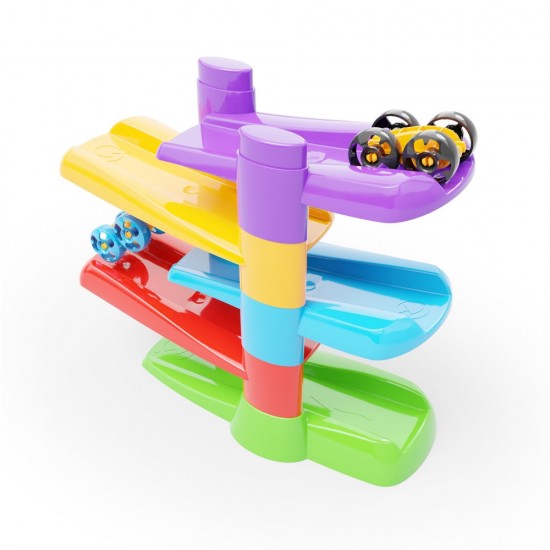 Spēle - konstruktors Quercetti Flip Car Race Track 6496