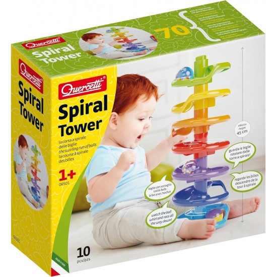 Spēle - konstruktors Quercetti Spiral Tower 6501