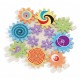 Konstruktors Quercetti PlayEco+ Kaleido Gears 82341