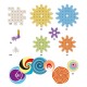 Konstruktors Quercetti PlayEco+ Kaleido Gears 82341