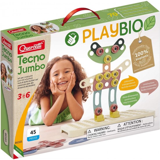 Konstruktors - mozaīka Quercetti Play Bio-Tecno Jumbo 86165