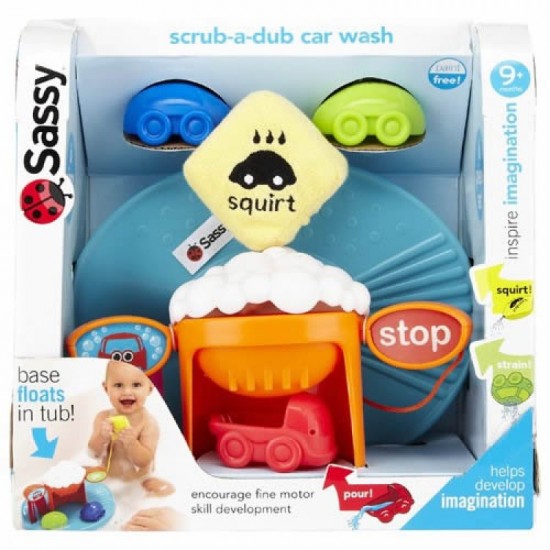 Vannas komplekts Sassy Scrub&Dub Car Wash 10017