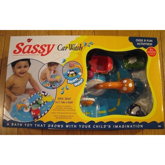 Vannas komplekts Sassy Car Wash 108