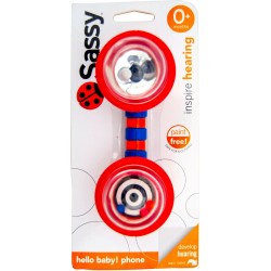 Grabulis Sassy Hello Baby Phone Rattle 80027