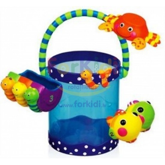Vannas komplekts Sassy Counting Bath Bucket 196