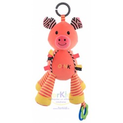 Hanging toy Sassy Activity Pig 80236