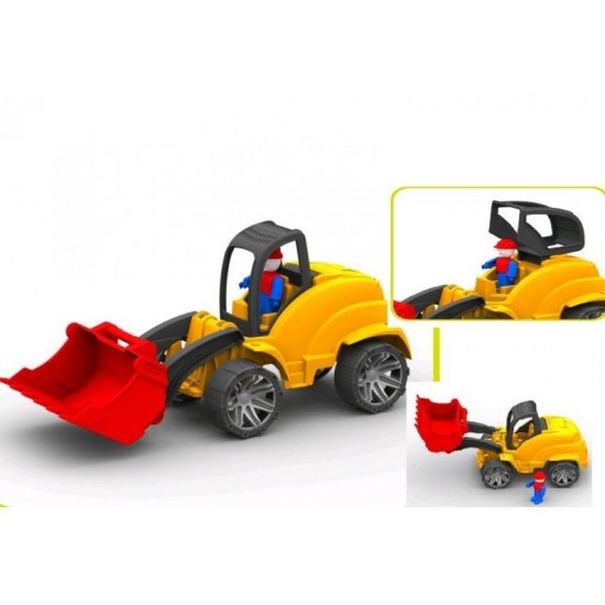 Auto Iekrāvējs M4 (dzeltens/oranžs) Orion Tractor 006