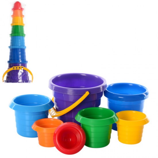 Piramīda tornis Teh Toy Pyramid Sombrero 46*17*15cm 2704