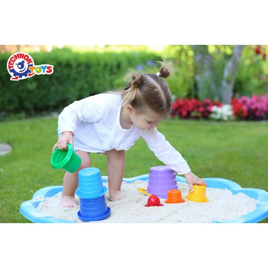 Piramīda tornis Teh Toy Pyramid Sombrero 46*17*15cm 2704