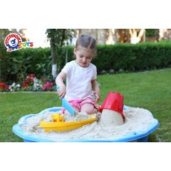 Smilšu rotaļlietu komplekts ar laivu Teh Sand Set+Boat 2872