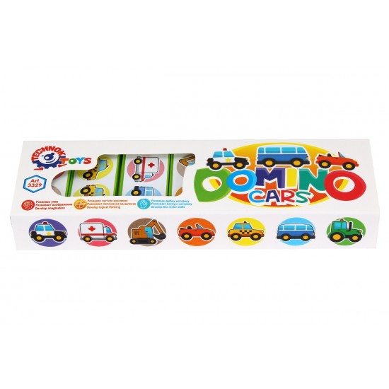 Board game Teh Domino Cars 3329
