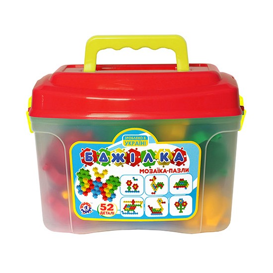Attīstoša spēle mozaīka Teh Toy Mosaics 52 pcs 3619