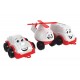 Automašīnas 3 gab. transports mini ātrās palīdzības komplekts Teh Toy Set machines 26.4*12.2*9 cm 5811
