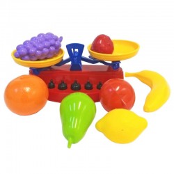 Spēļu komplekts svari ar augļiem Teh Toy Scaler and Fruit Set 24,5*16*13,5cm 6023