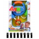 Attīstoša rotaļlieta piekariņš ar atslēgām Baby Keychain 65115