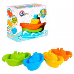 Teh Toy Fun Boats 4pcs 6597
