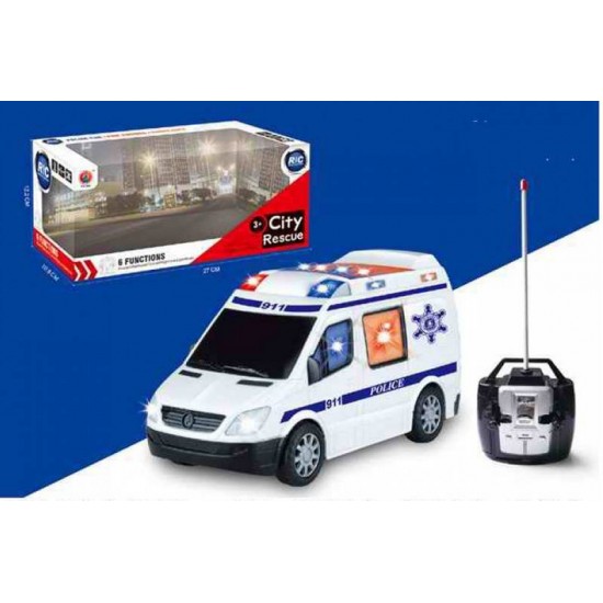 Radio vadāma automašīna Auto R/C Emergency Service 688S/788S