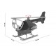 Helikopters zils Teh Toy Helicopter blue 9024