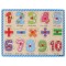 Koka attīstoša puzle Wooden Puzzle Numbers ZKB-018