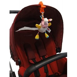 Attīstoša piekarama rotaļlieta ar vibrāciju Tiny Love Tiny Smarts Lily Lamb